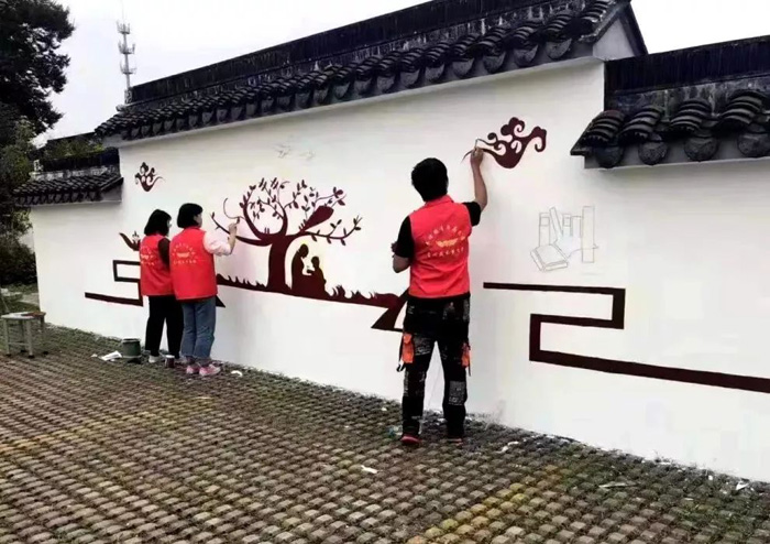 手绘墙画