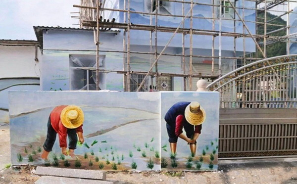 振兴乡村墙体壁画