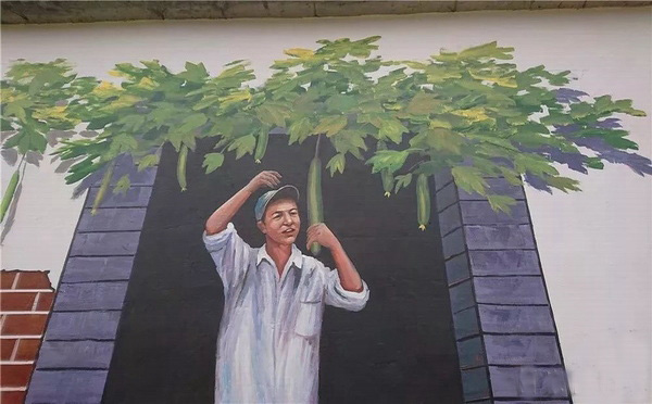 振兴乡村墙体壁画