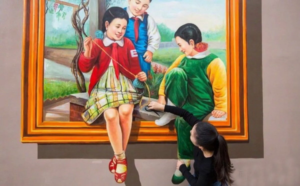 振兴乡村墙体壁画