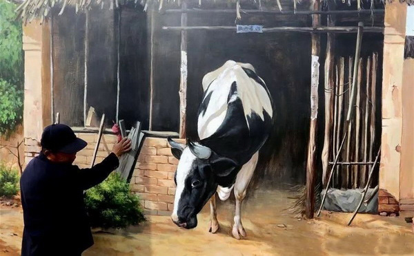 振兴乡村墙体壁画
