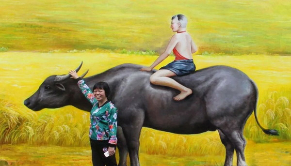 振兴乡村墙体壁画
