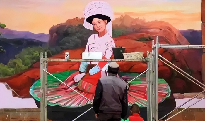 乡村墙绘