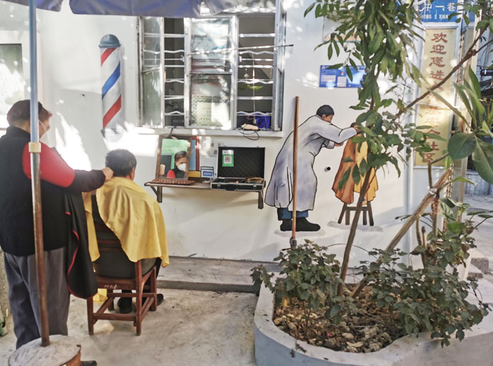 街道文化墙彩绘