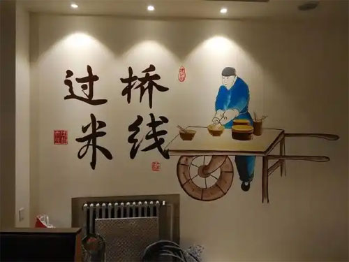 合肥主题餐厅手绘墙