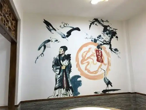 合肥主题餐厅手绘墙
