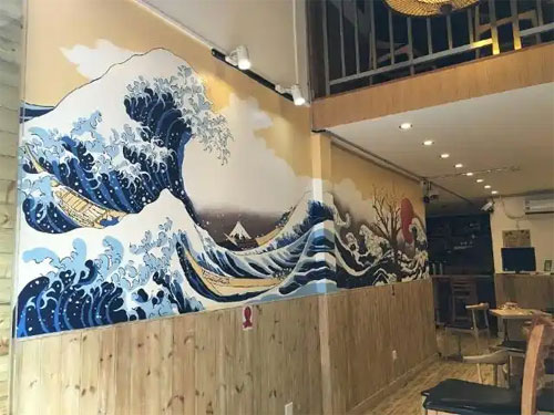 合肥主题餐厅手绘墙